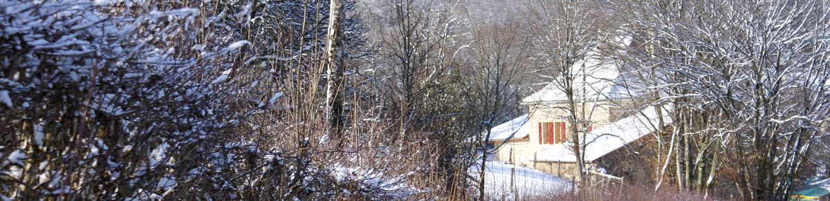 winter op Chateau Beaucharmoy